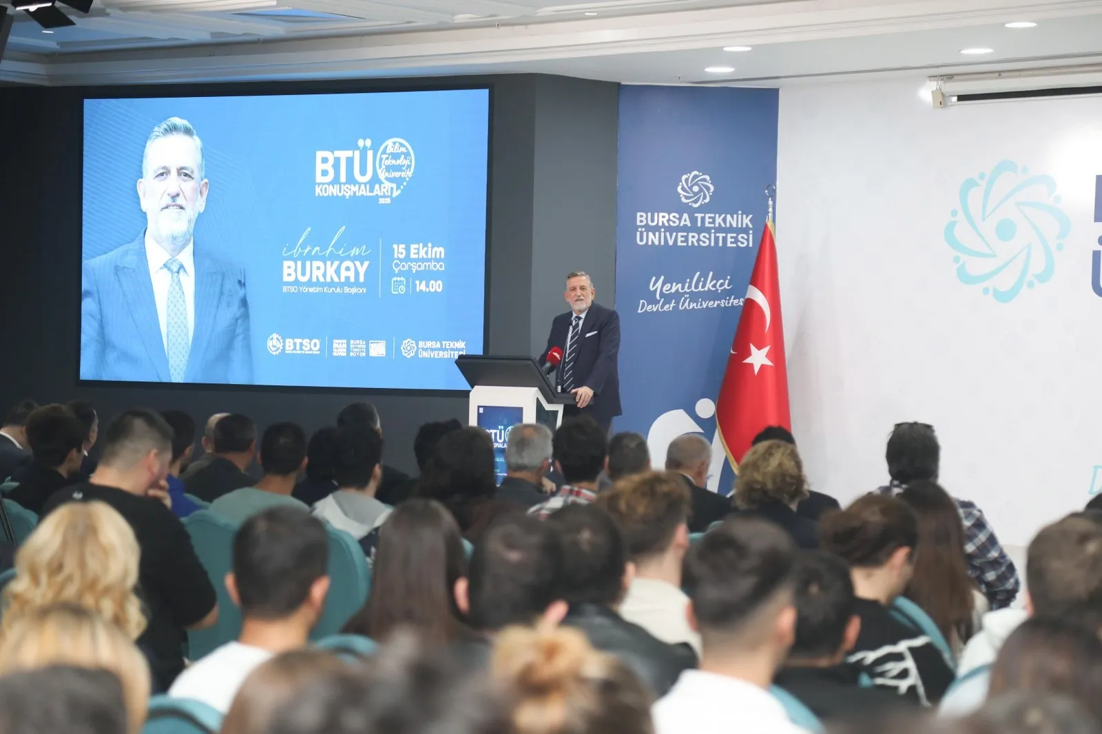 BTSO Başkanı İbrahim Burkay BTÜ