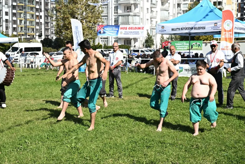 Güreşin kalbi Malatya’da attı