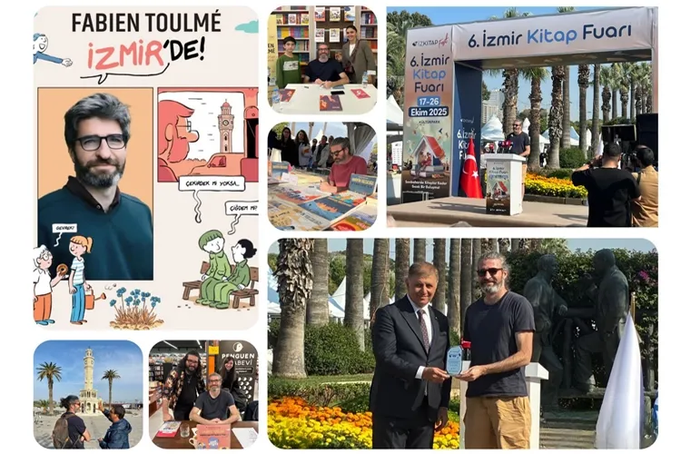 Ödüllü çizer Fabien Toulmé ilk kez İzmir