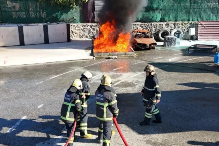 Ordu İtfaiyesi geleceğin kahramanlarını yetiştiriyor