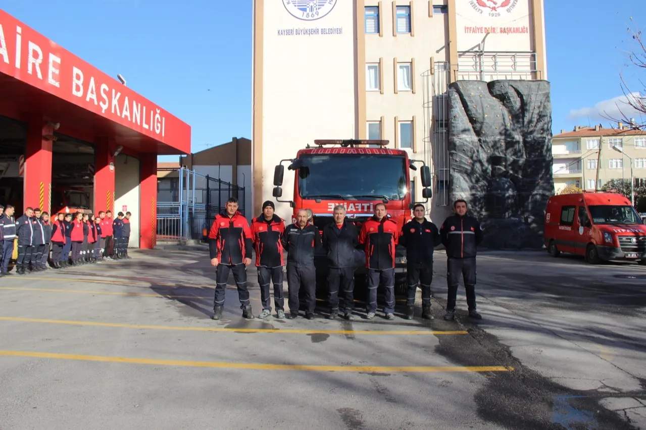 Kayseri itfaiyesi Kırıkkale