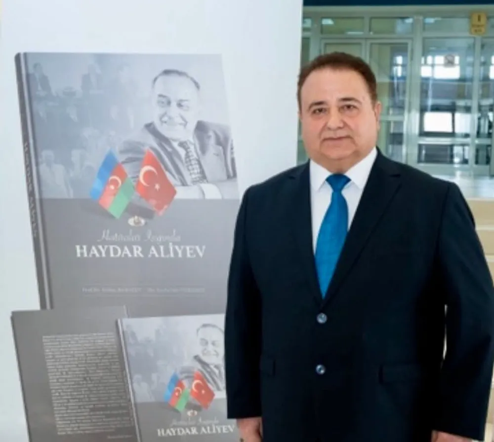 Gazeteci ve Yapımcı Seyfullah Türksoy Haydar Aliyev Andı. 