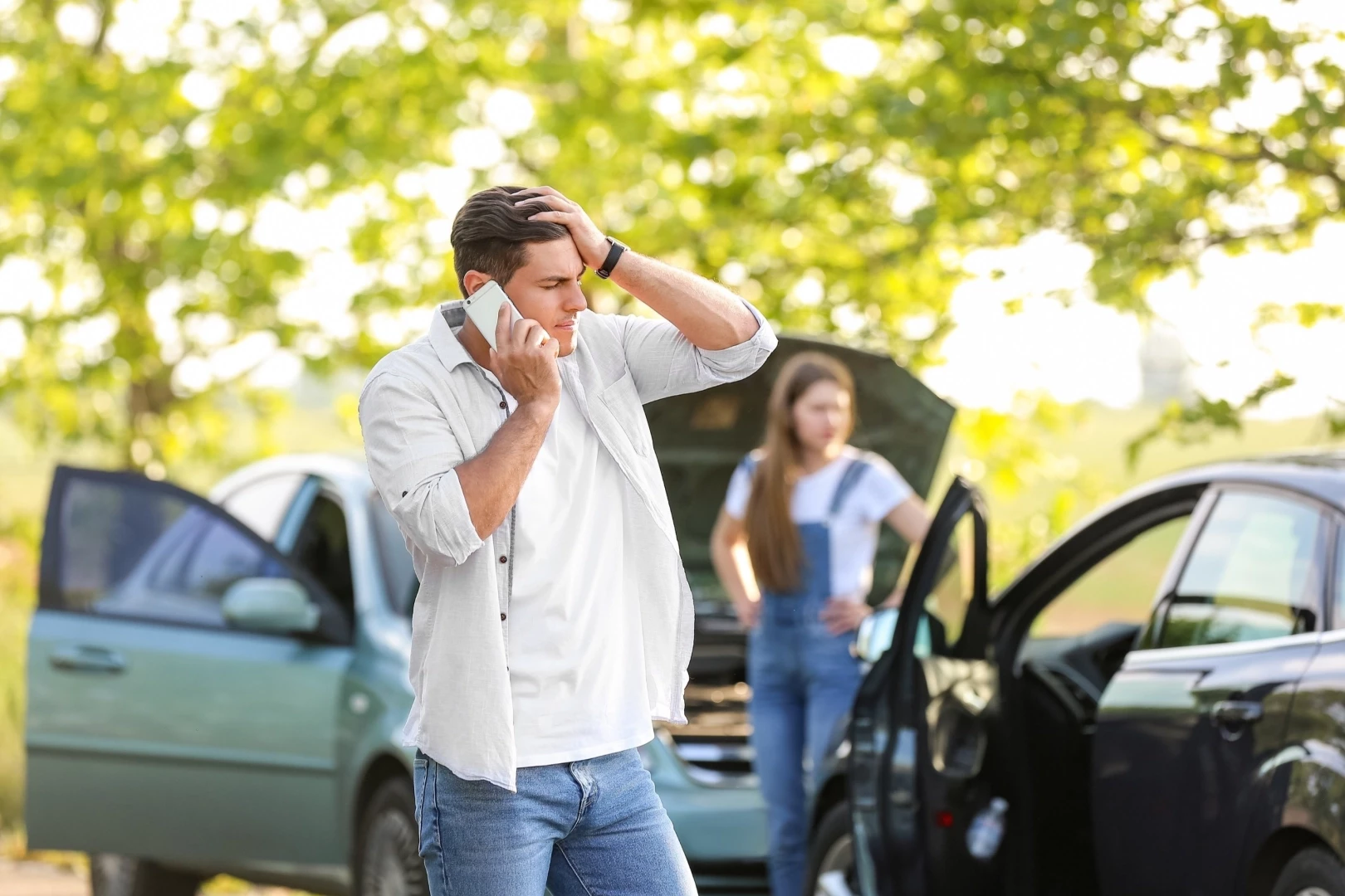 Otomobil hasarlarında 