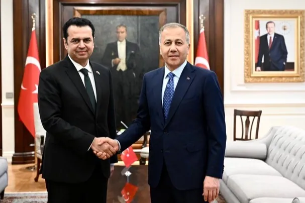 Bakan Yerlikaya, Pakistanlı mevkidaşını ağırladı