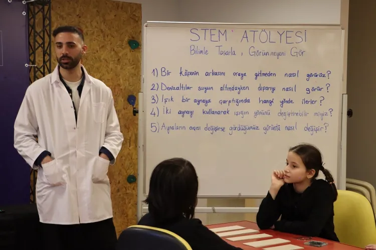 Maltepe’de kız çocukları STEM atölyesinde buluştu