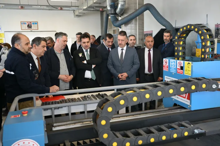 Bursa'nın mirası meslek liselerinde canlanıyor